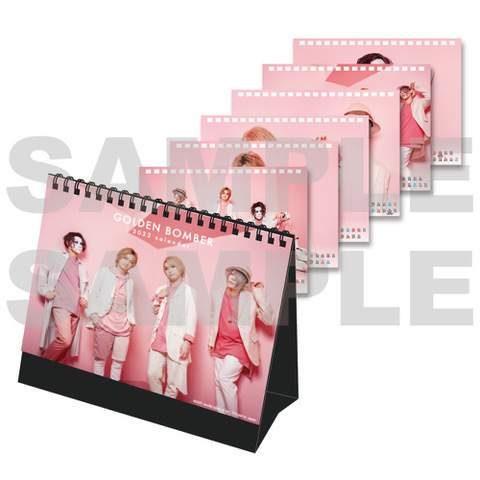 通販 - ゴールデンボンバー2022年カレンダーの受注販売を開始いたし